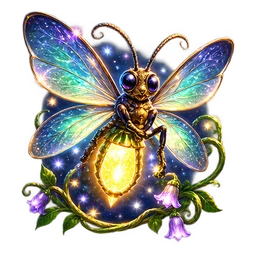 Firefly Lantern symbol art