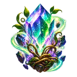 Glowing Crystal symbol art